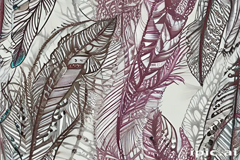feather design