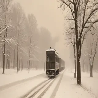 vintage winter images