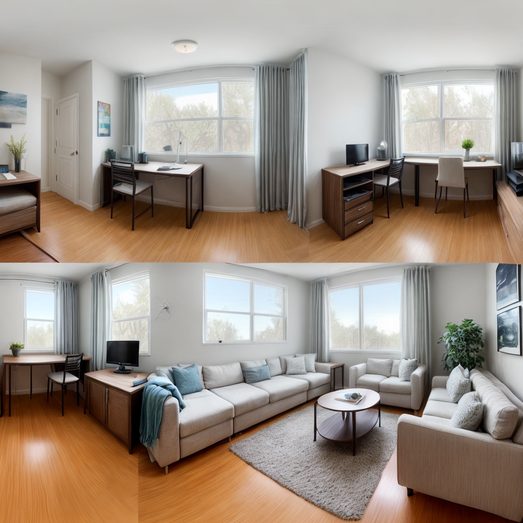 college students using VR for interior design