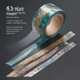 transparent washi tape png