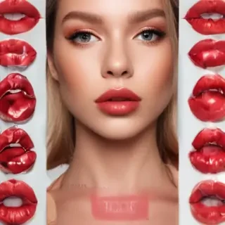 lipstick mark png