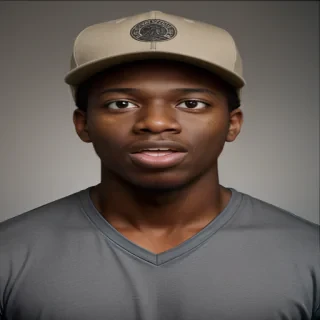 black guy suprised
