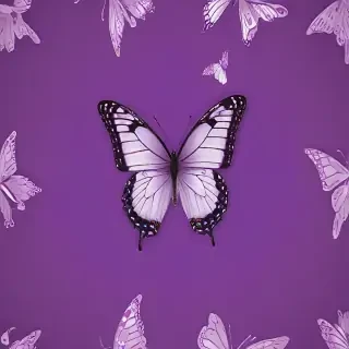 butterfly purple background