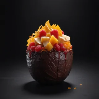 dark background