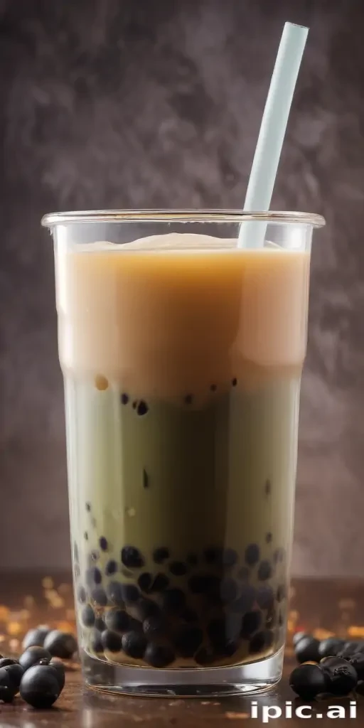 bubble tea background