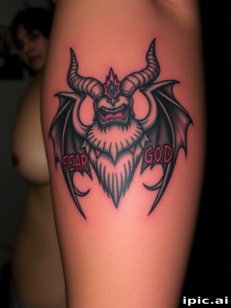 fear god tattoo