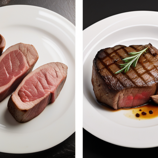 sirloin steak vs filet mignon