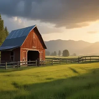 ranch background