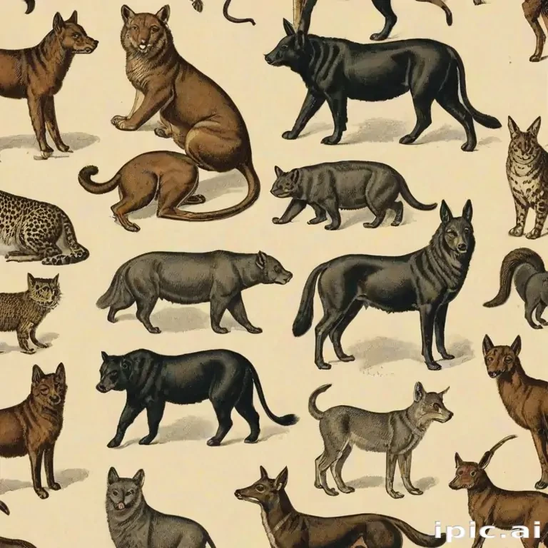 vintage illustrations animals