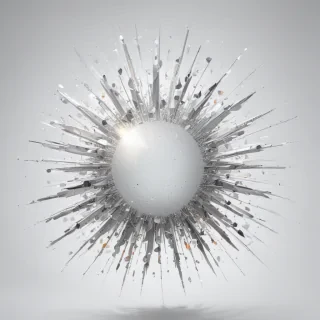 sparkles white background