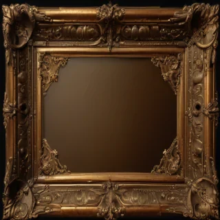 antique frame png