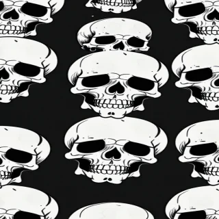 aesthetic skull wallpaper