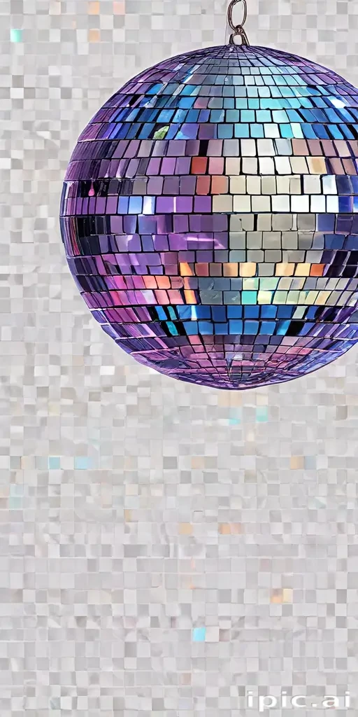 transparent background disco ball png