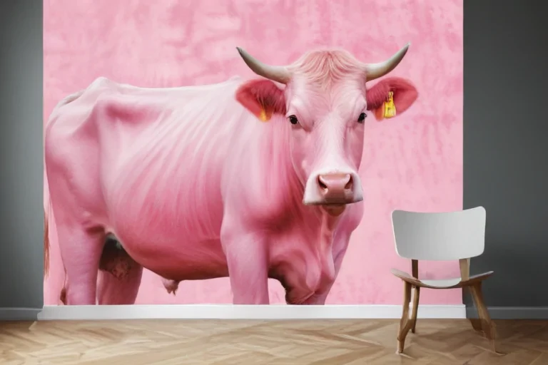 pink cow print wallpaper