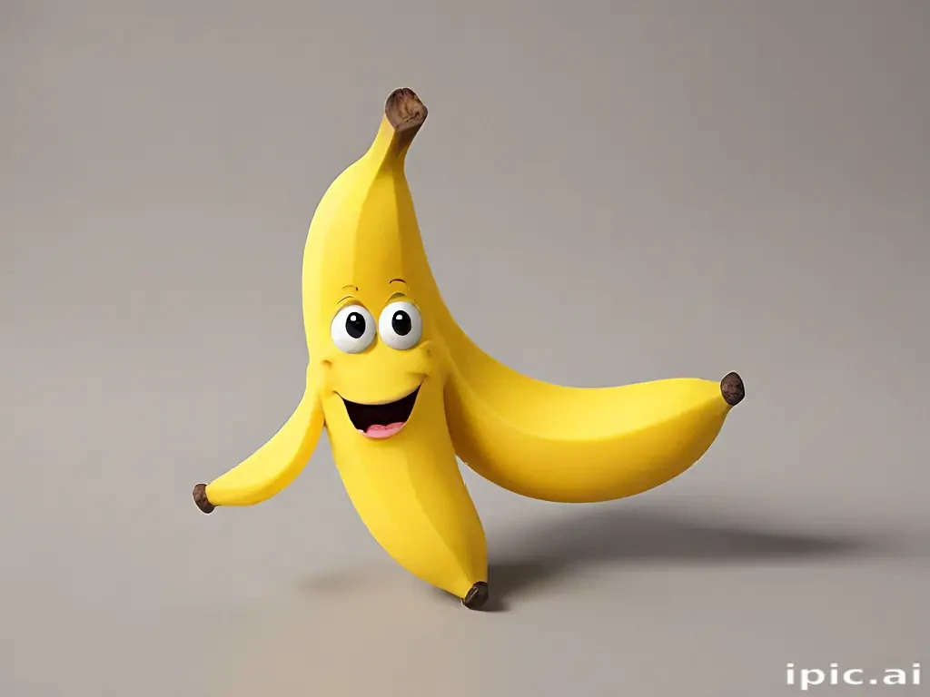 cartoon banana