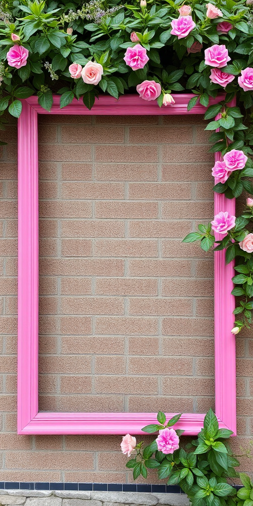 pink frame png