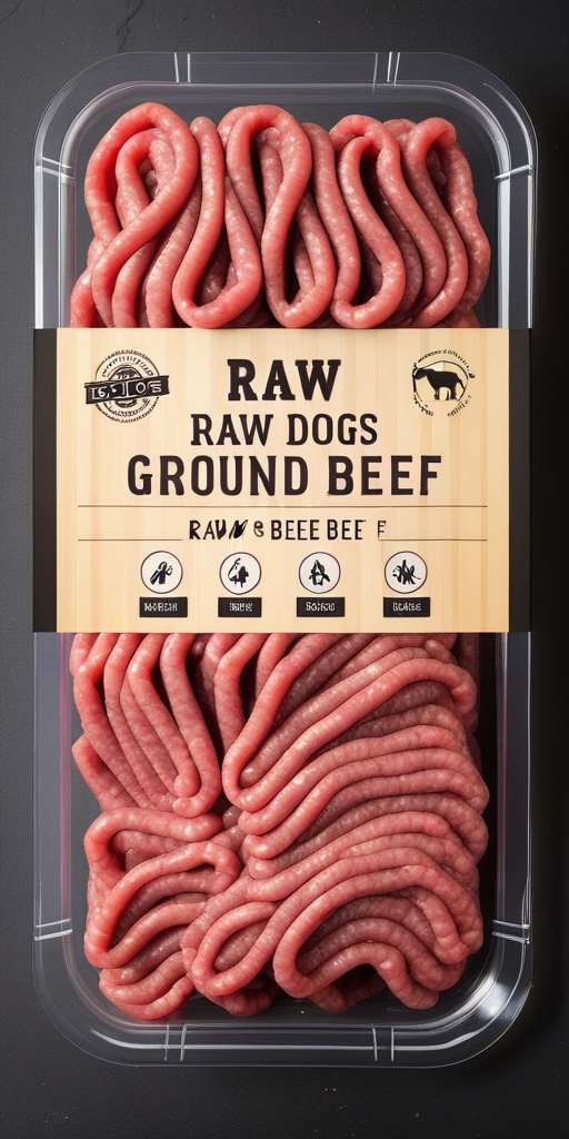 raw ground beef for dogs