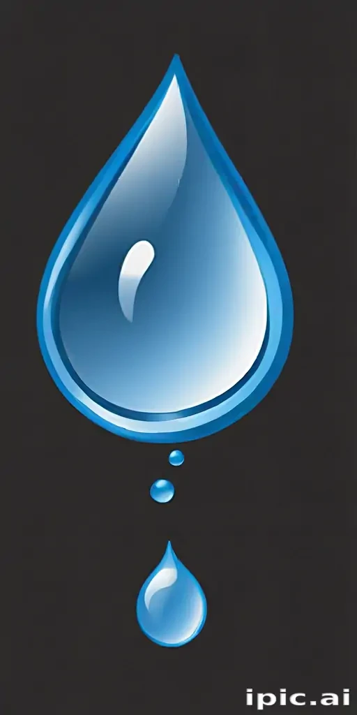 clipart drop of water