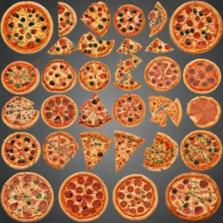transparent pizza clipart