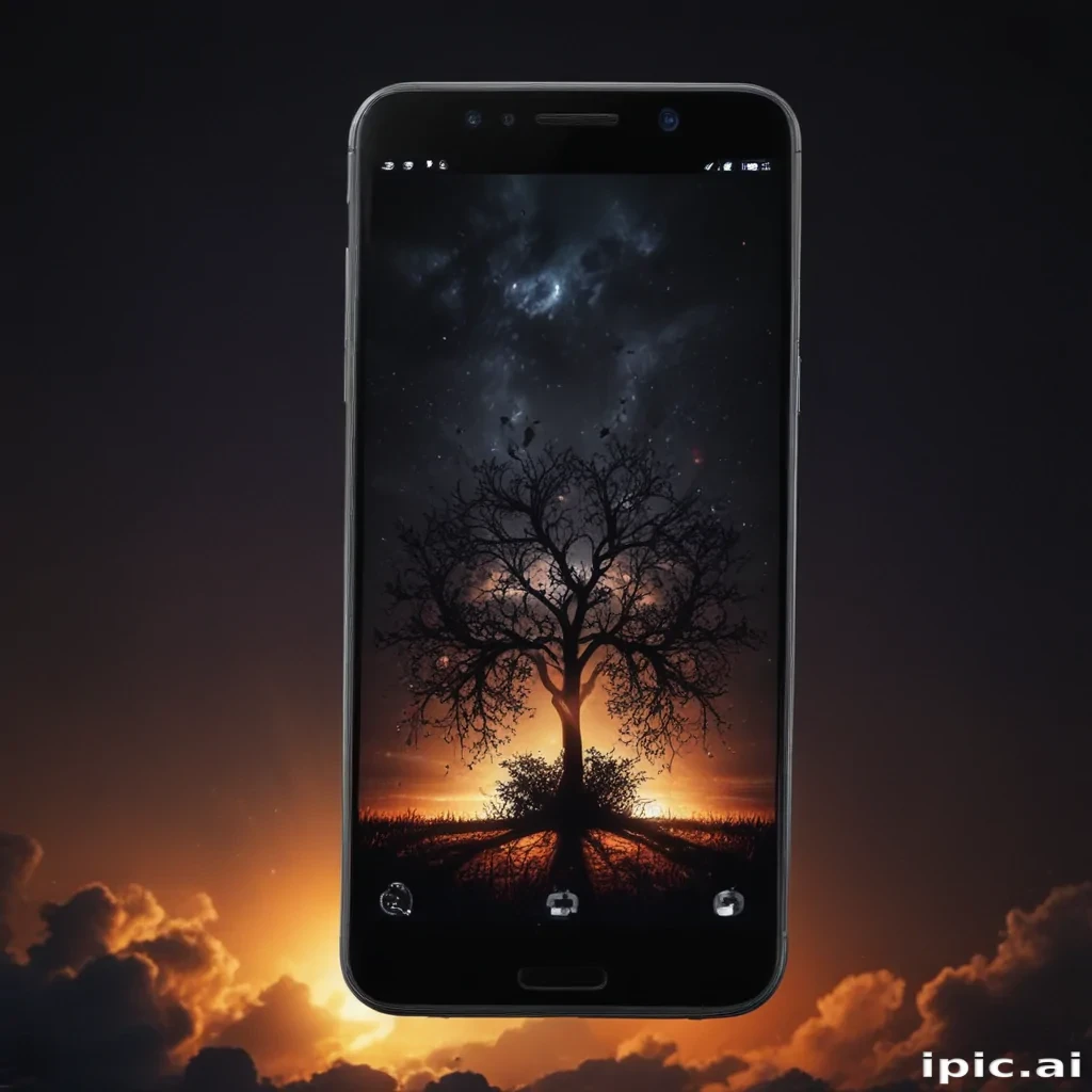 dark wallpaper for android
