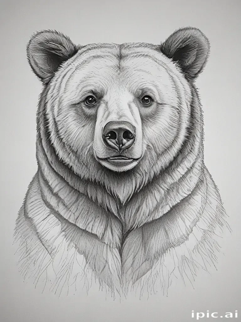 bear pic drawing
