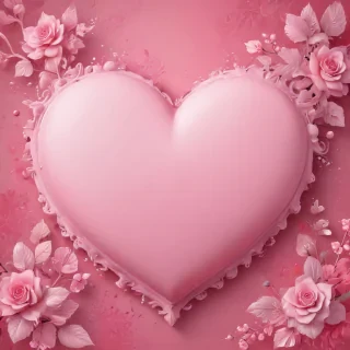 aesthetic pink valentines wallpaper