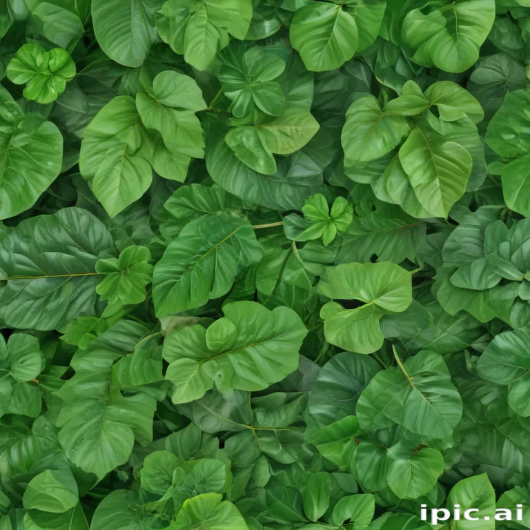 green leaf background
