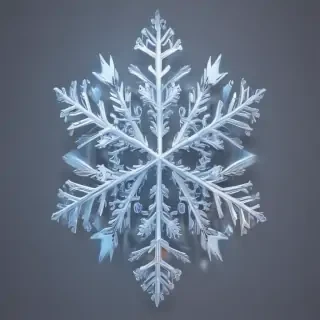 free snowflake clip art