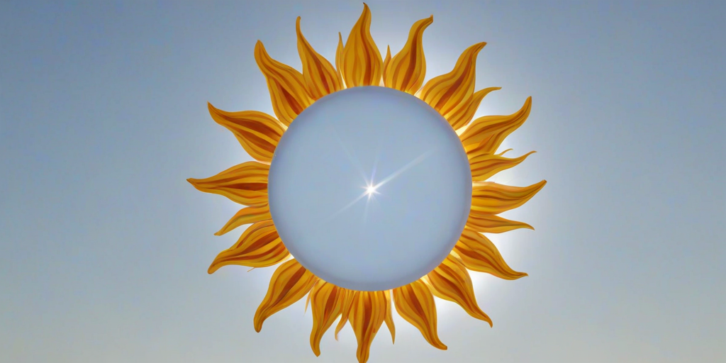 transparent sun