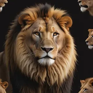 lion background