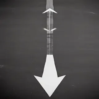 downward arrow