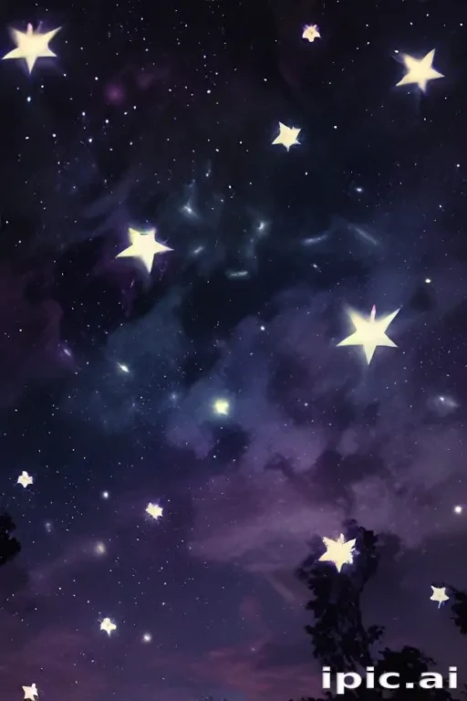 aesthetic stars background