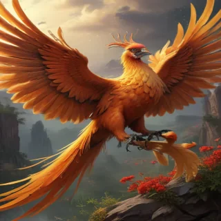 phoenix bird wallpaper