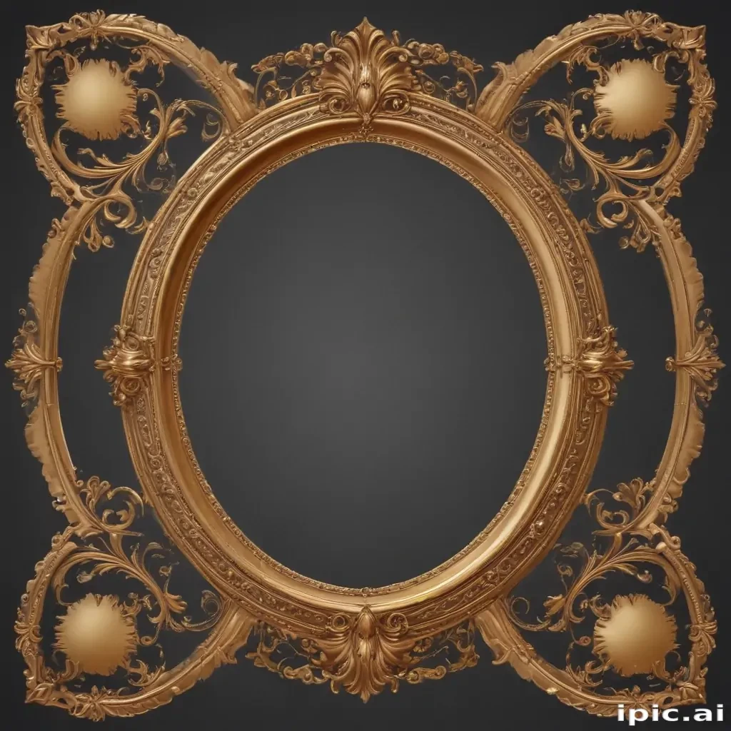 oval frame clipart