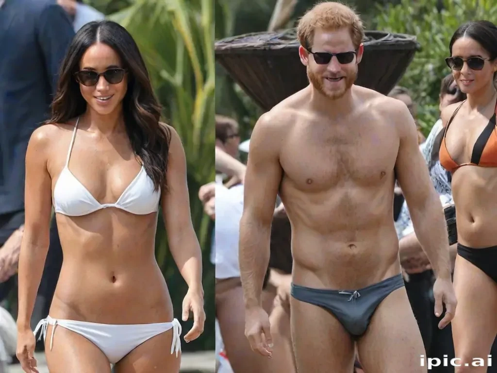 megan markle bikini