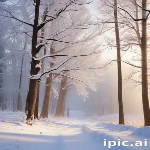 winter zoom background
