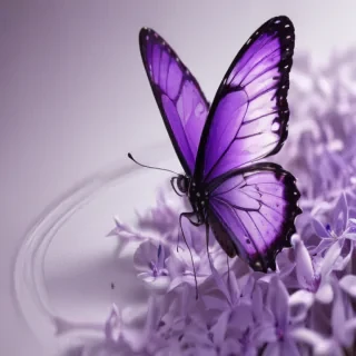 wallpaper purple butterfly