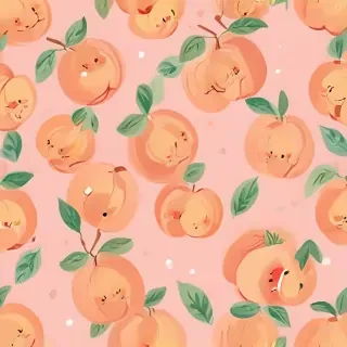 cute peach background