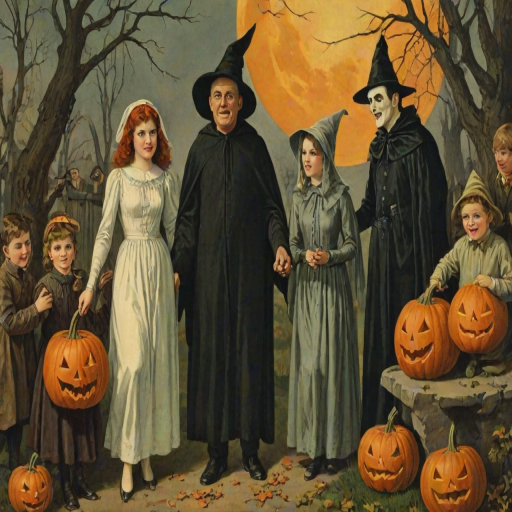 public domain images halloween