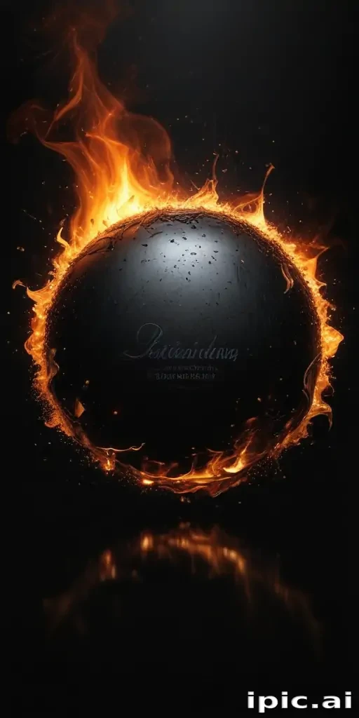 sparkling black background