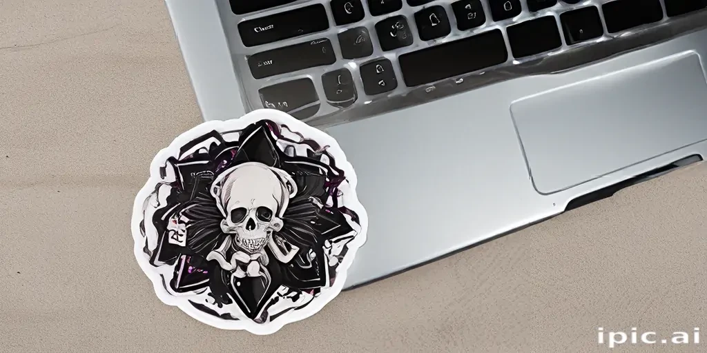 sticker mockup
