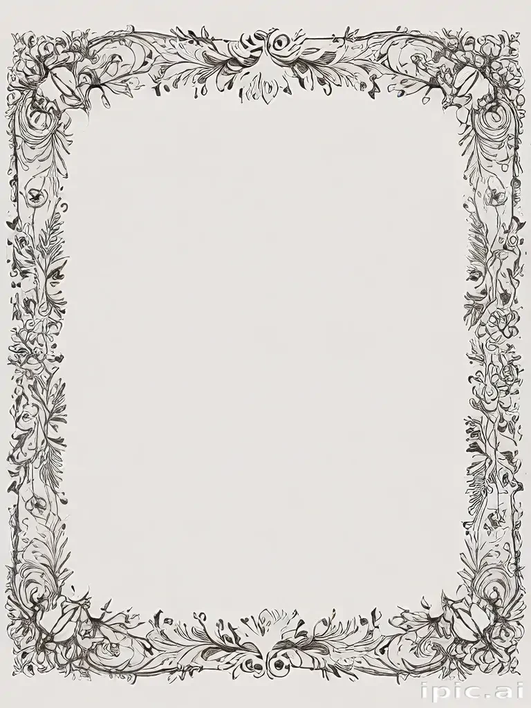 aesthetic border png