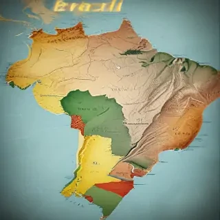 brazil map