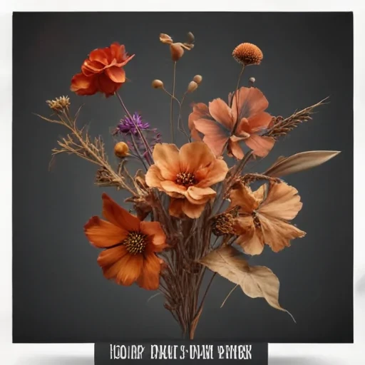 dried flowers png