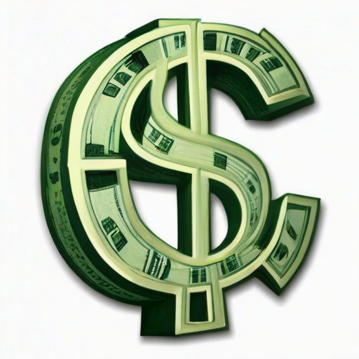 dollar sign transparent
