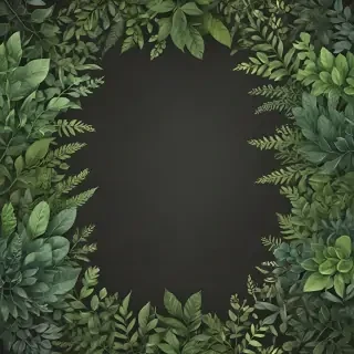greenery border