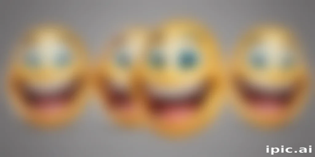 transparent laughing emoji
