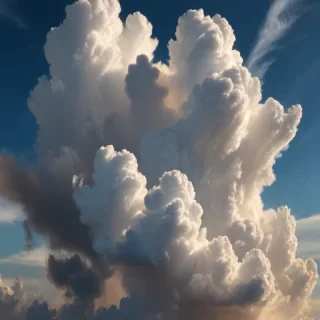 clouds no background