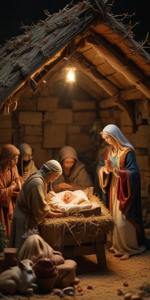 images of the manger scene