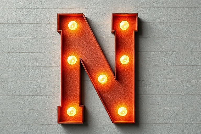 letter n
